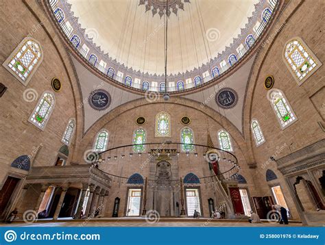 Interior Of Th Century Ottoman Imperial Yavuz Sultan Selim Mosque