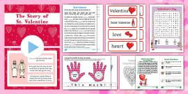 Esl Valentines Day Worksheet Pack Inclusion Twinkl