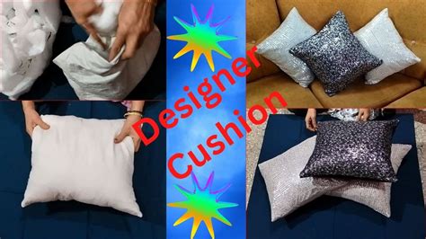 How To Make Cushion Stylish Designer Cushion Cover Fancy Items