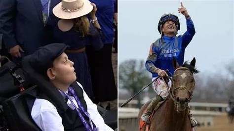 Breeders Cup winner Cody's Wish reduces fans to tears for incredible bond with teenager - Mirror ...