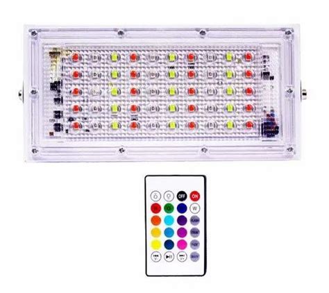 Oreva Material 50 Watt RGB LED Flood Light IP65 IP Rating IP55 Model