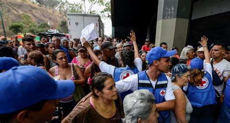 En Video Venezuela Comenzó A Recibir Ayuda Humanitaria De La Cruz Roja