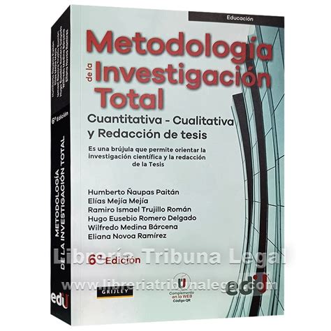 MetodologÍa De La InvestigaciÓn Total Cuantitiva Cualitativa Y RedacciÓn De Tesis