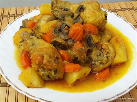 Luzmary Y Sus Recetas Caseras Guiso De Pollo Tradicional