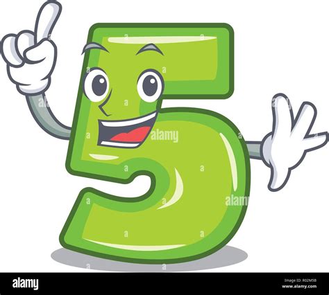 Number 5 Cartoon