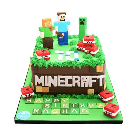 Minecraft Cake 3 Glance Cake