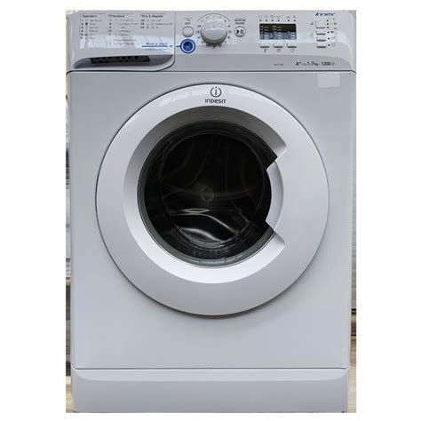 Indesit Xwa W Fr M Quina De Lavar Roupa Cl Ssica Frontal Back