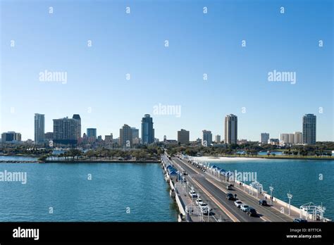 View Of Downtown From St Petersburg Pier St Petersburg Gulf Coast