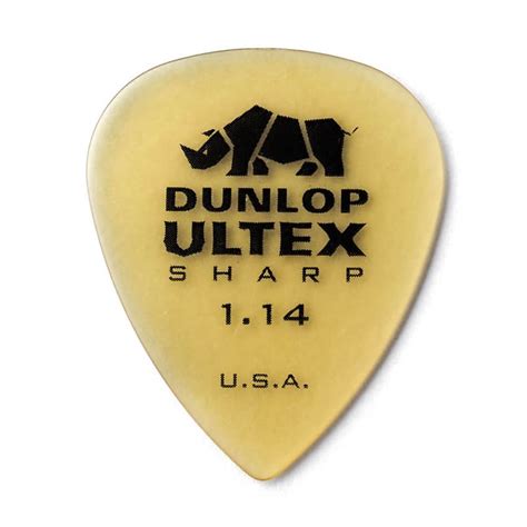 Jim Dunlop P Ultex Sharp Guitar Pick Mm Pack Reverb