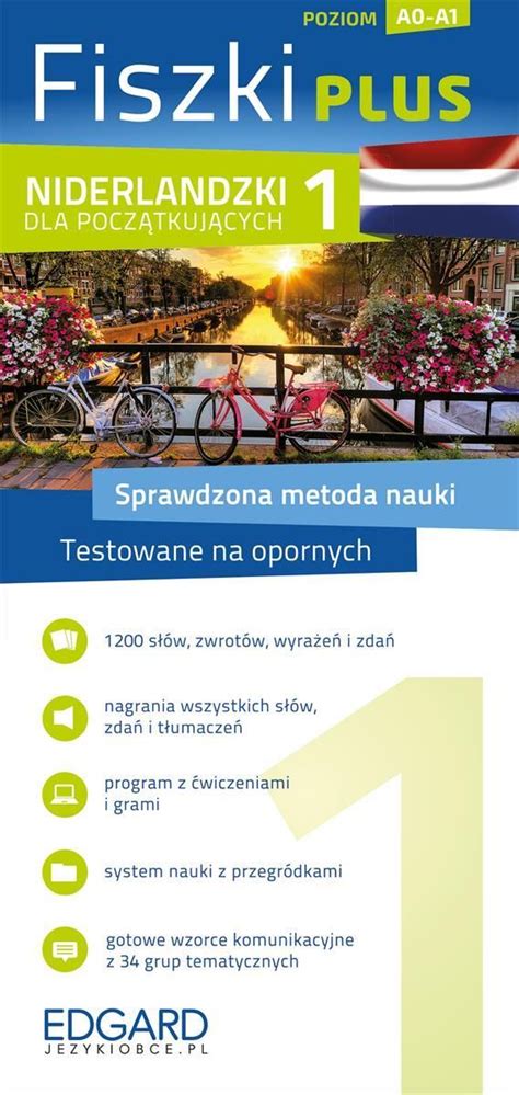 Niderlandzki Dla Pocz Tkuj Cych Fiszki Plus Ceny I Opinie Ceneo Pl