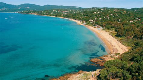 Plage Gigaro Vue Aerienne