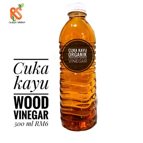 Organic Pesticide Wood Vinegar Cuka Kayu Shopee Malaysia