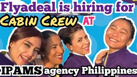 Flyadeal Is Hiring For Cabin Crew Flight Attendant At Ipams Agency