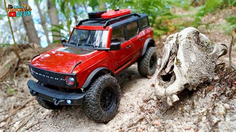 Rc Adventure With Ford Bronco Axial Scx24 4x4 Scale Remote