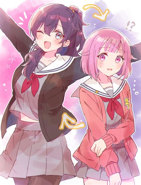 Ootori Emu And Asahina Mafuyu Project Sekai Drawn By Sorimachi Doufu