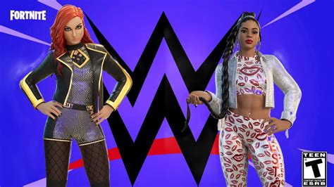 Fortnite X Wwe Becky Lynch And Bianca Belair Youtube