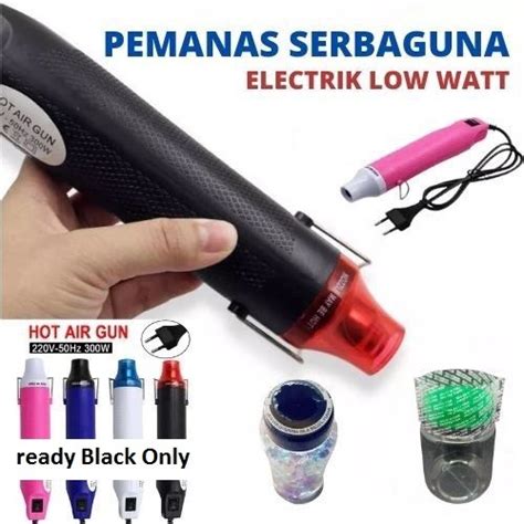 Jual Alat Pemanas Plastik Shrink Vinyl Segel Tutup Botol Kemasan Blower