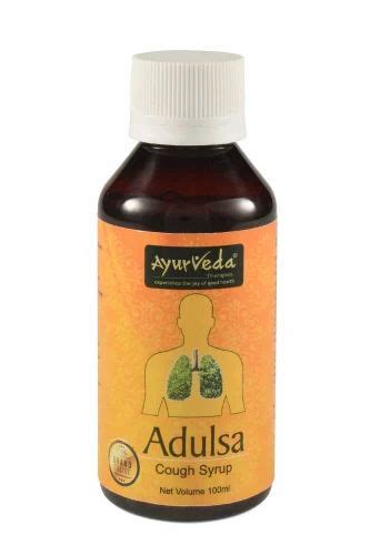 Manual Adulsa Cough Syrup At 100 Bottle In Nashik ID 24177499062