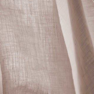 Wabi Sabi Flax Linen Natural Color Heavy Semi Sheer Curtain