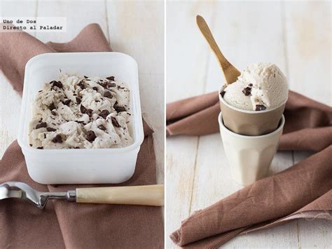 Helado De Pl Tano Con Trocitos De Chocolate Receta Cream Desserts