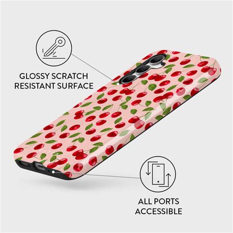 Afternoon Treat Cherry Samsung Galaxy A55 Case Burga