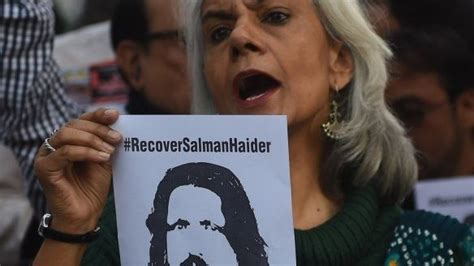 Missing Pakistani Activist Salman Haider Returns Home BBC News