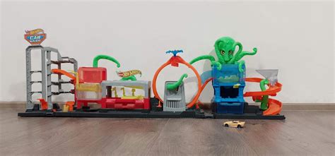 Hot Wheels CITY ULTIMÁTNÍ MYČKA S CHOBOTNICÍ Aukro