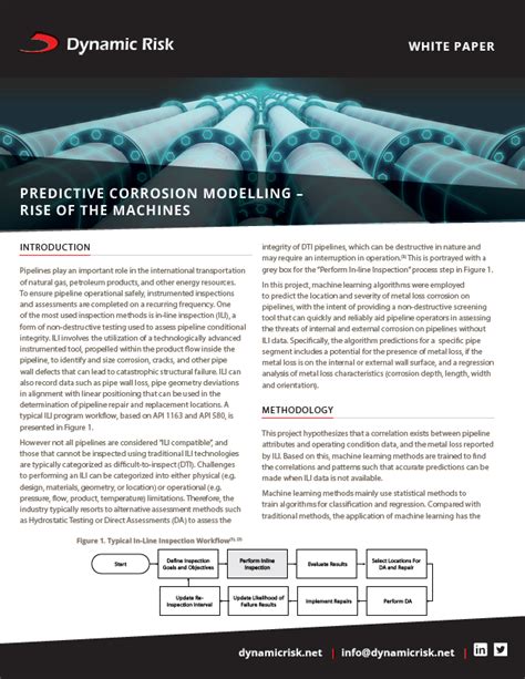 Predictive Corrosion Modelling Rise Of The Machines White Paper