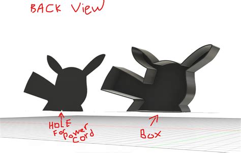 3mf File Pokemon Pikachu Led Light Box・3d Printing Template To Download