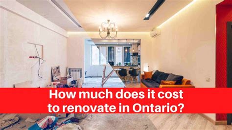 How Much Does It Cost To Renovate In Ontario Renovation Services Ontario