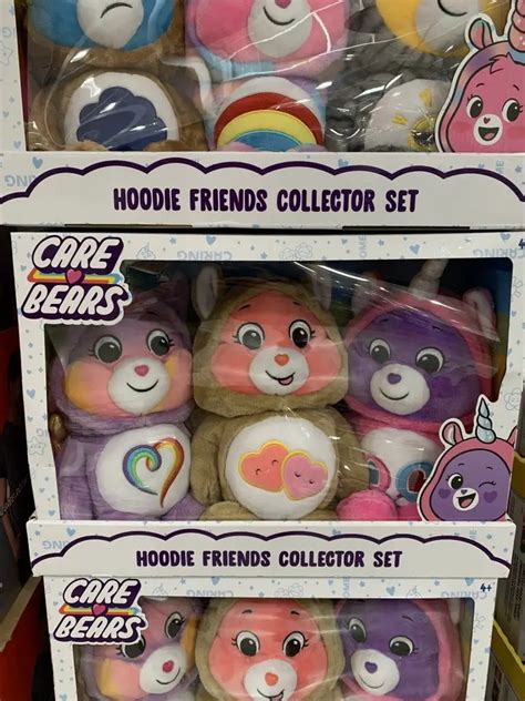 Costco Care Bear Set, Hoodie Friends Plush 3 Pack - Costco Fan