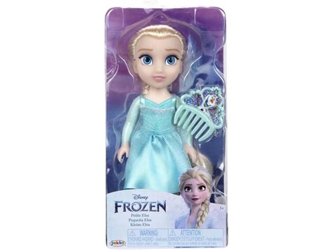 Disney Frozen Mu Eca Peque A Elsa Cm Con Peine Jakks