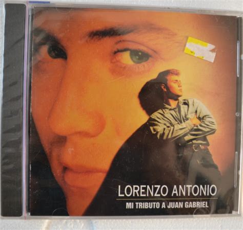 Lorenzo Antonio Mi Tributo A Juan Gabriel Cd New Free Shipping Wea