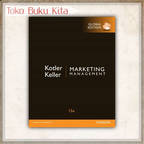 Jual MARKETING MANAGEMENT EDISI 15 Kotler Keller Shopee Indonesia