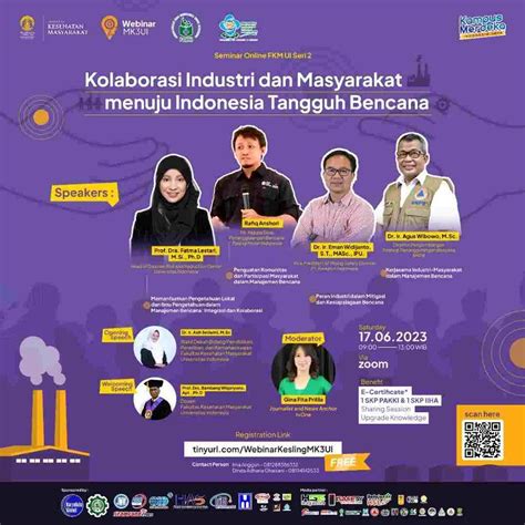 Webinar Kolaborasi Industri Dan Masyarakat Menuju Indonesia Tangguh