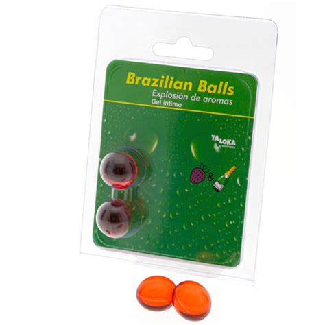 Taloka Brazilian Balls Gel Ntimo Fresas Champ N Bolas