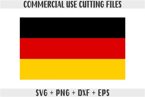 Germany Flag Svg Original Colors Graphic By Zoomksvg · Creative Fabrica