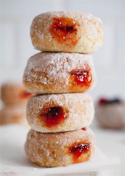 Baked Jammy Doughnuts So Vegan