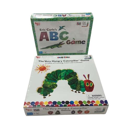 X2 Eric Carle Games Bnibs