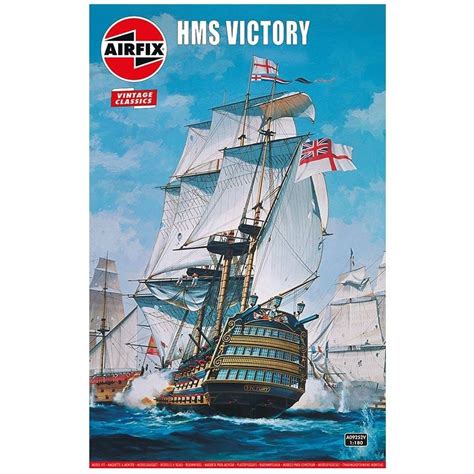 Airfix Vintage Classics Hms Victory Ship Model Kit Scale 1180