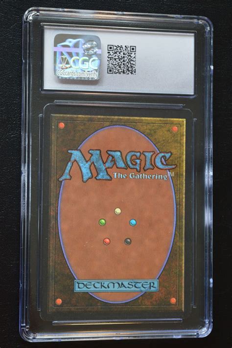 Magic The Gathering Mtg Circle Of Protection White Beta Edition Cgc