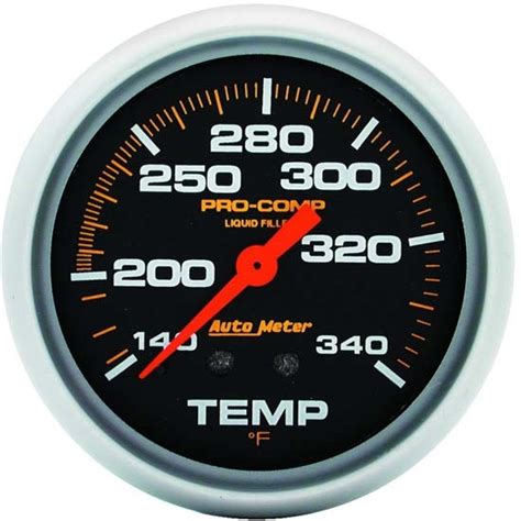 Autometer 5435 Pro Comp Mechanical Temperature Gauge 2 58 Inch