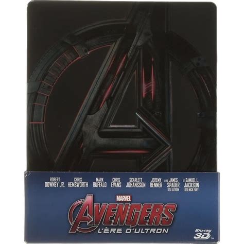 Avengers L Ere D Ultron Combo Blu Ray Blu Ray D Steelbook Edition