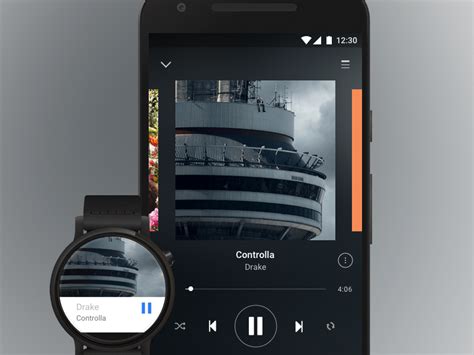 Spotify Android Music Player Sketch freebie - Download free resource ...