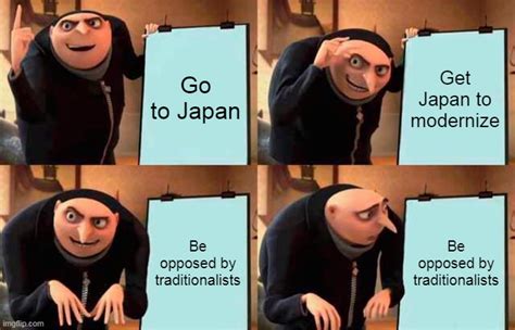 The Meiji Restoration In A Nutshell Imgflip