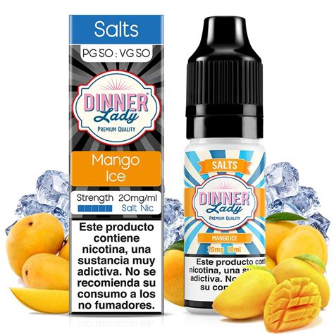 Mango Ice 10ml Dinner Lady Salts Vitalcigar Es