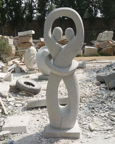 Statue Abstract Outdoor Art Modern Stone Statueabstract Art