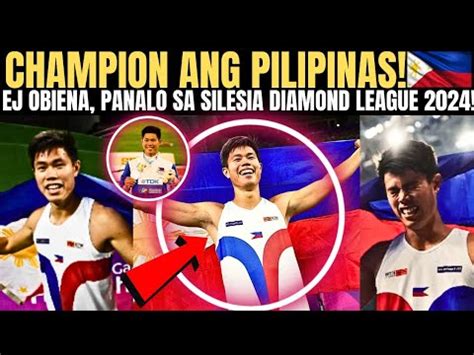 Champion Ej Obiena Gold Medallist Sa Silesia Diamond League