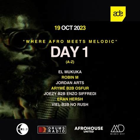 Stream Melodic Deep Listen To ADE 2023 Showcase Afro House United