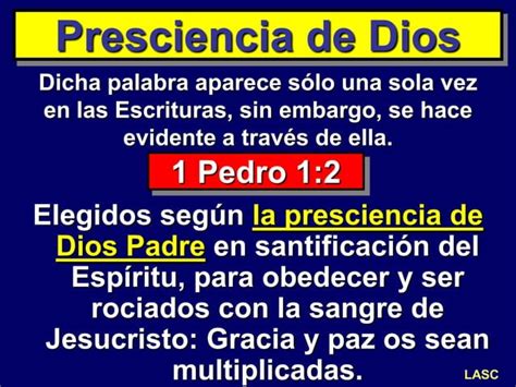 Los Atributos De Dios En Ppt No 1 La Omnisciencia Y Presciencia De Dios Ppt